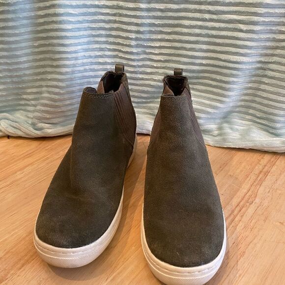 Skechers Shoes Sketchers Goldie-Never Tell Canvas Boot olive green - Picture 2 of 7